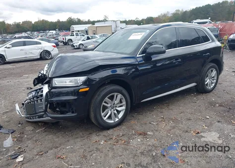 2020 Audi Q5 Premium 45 Tfsi Quattro S Tronic/Titanium Premium 45 Tfsi Quattro S Tronic из США, поврежденный, VIN WA1ANAFY5L2043471